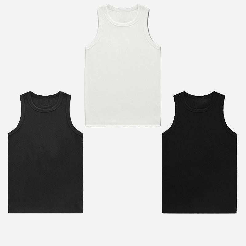 Ribbed Sleeveless Tank Top