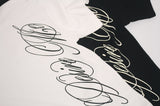 DAXUEN Oversized short-sleeve waffle-knit t-shirt