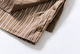 DAXUEN Layered hem wide-leg casual pants