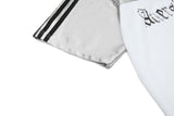 DAXUEN Oversized short-sleeve colorblock T-shirt with graphics