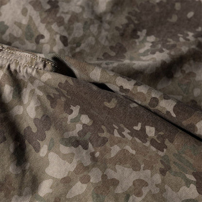 DAXUEN Loose-fitting wide-leg camouflage trousers