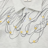 DAXUEN Short-sleeved polo shirt with star embroidery