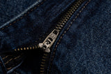 DAXUEN Distressed wide-leg knee-length denim shorts