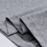DAXUEN Men's relaxed-fit heather grey t-shirt
