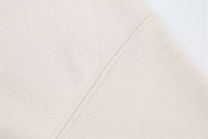 DAXUEN Two-tone oversized short-sleeved t-shirt