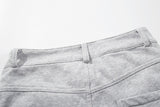 DAXUEN High-waisted wide-leg pants with graphic print