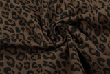 DAXUEN Leopard print short-sleeved polo shirt