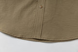 DAXUEN Short-sleeved button-up shirt with two chest pockets