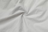 DAXUEN Loose short-sleeve button-up shirt in solid colors