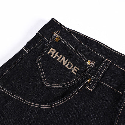 DAXUEN Away End Wide Leg Denim