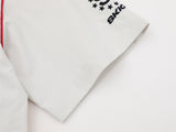DAXUEN Short-sleeved button-up shirt with graphic prints