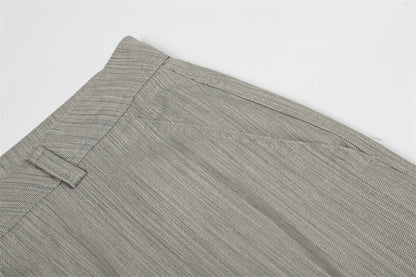 DAXUEN Wide-leg cargo pants with multiple pockets