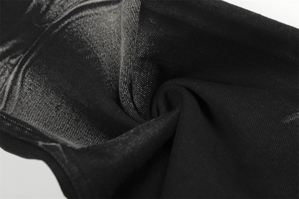 DAXUEN Faded wide-leg jeans in washed denim finishes
