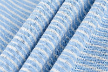 DAXUEN Striped short-sleeved relaxed-fit t-shirt
