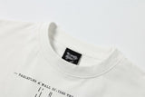 DAXUEN Short-sleeved graphic T-shirt featuring a fluffy dog illustration