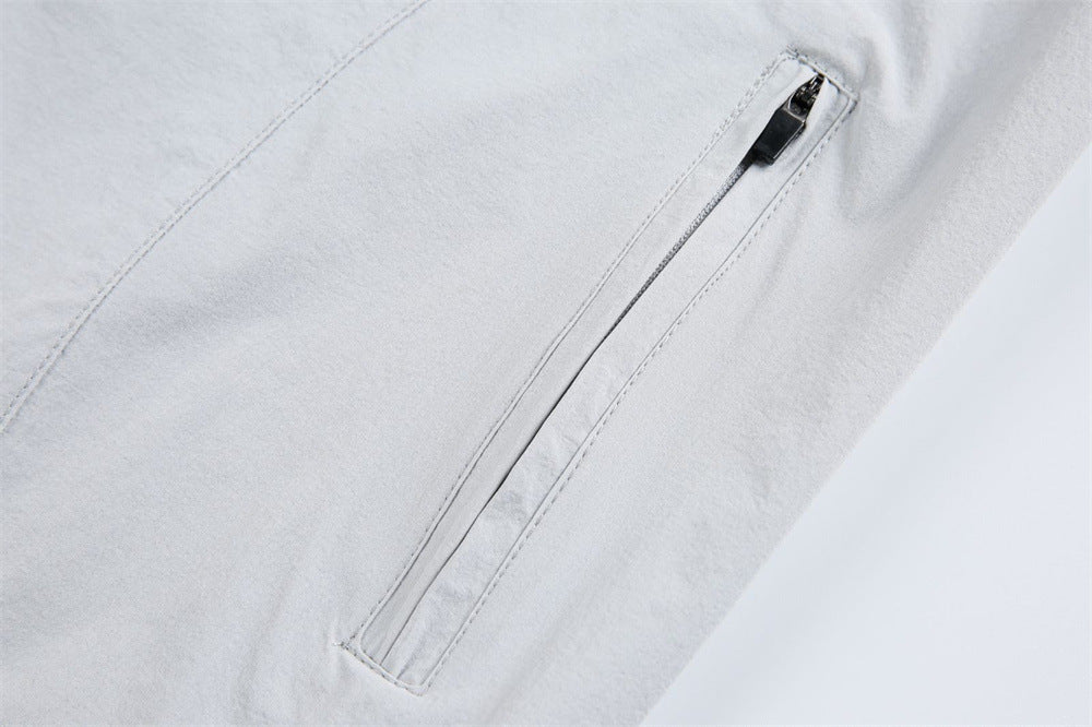 DAXUEN Lightweight full-zip jacket with mesh panels