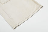 DAXUEN Distressed wide-leg casual pants