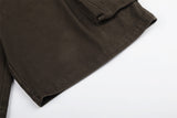 DAXUEN Loose-fitting wide-leg cargo shorts