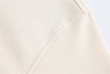 DAXUEN Layered collar loose-fit polo shirt