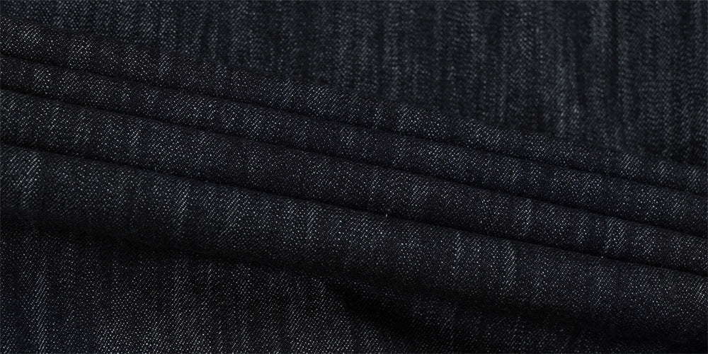 DAXUEN Wide-leg loose-fit indigo denim jeans