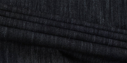 DAXUEN Wide-leg loose-fit indigo denim jeans