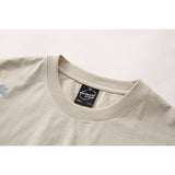 DAXUEN Oversized short-sleeve T-shirt with embroidery
