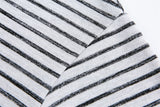 DAXUEN Relaxed-fit striped Henley T-shirt
