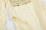 DAXUEN Baggy utility pants with plaid tie and print