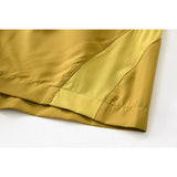DAXUEN Relaxed-fit shorts with ruched waistband and webbing belt