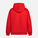 Unique Breathable Zipper Button Hooded Sweatshirt