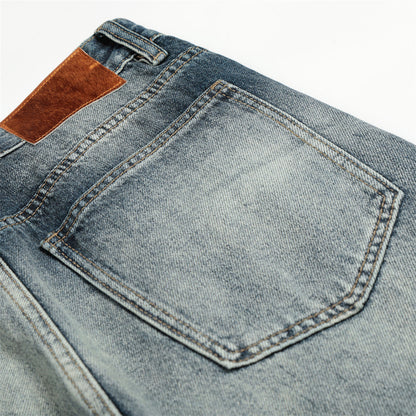 DAXUEN Faded gradient wide-leg denim jeans