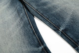 DAXUEN Gradient fade wide-leg denim jeans