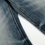 DAXUEN Faded gradient wide-leg denim jeans