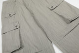DAXUEN Wide-leg cargo pants with multiple pockets