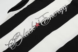 DAXUEN Short-sleeved striped polo shirt with graphics