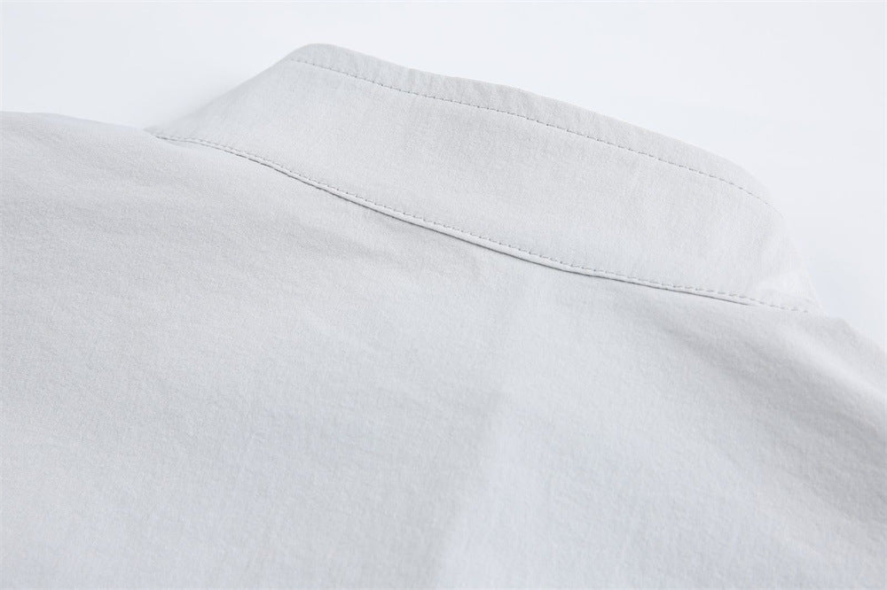 DAXUEN Lightweight full-zip jacket with mesh panels