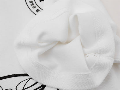 DAXUEN Short-sleeved polo shirt with embroidered logo and script print