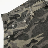 DAXUEN Camouflage wide-leg cargo jeans