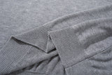 DAXUEN Short-sleeved knitted polo shirt