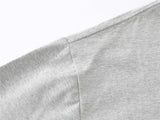 DAXUEN Relaxed fit short-sleeve mock-neck t-shirt