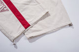 DAXUEN Loose-fitting wide-leg track pants with red graphics