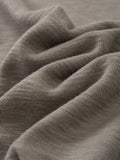 DAXUEN heathered khaki button-up henley t-shirt
