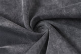 DAXUEN Distressed oversized short-sleeved t-shirt in grey