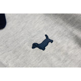 DAXUEN Knitted polo shirt with a dog logo