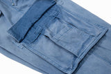 DAXUEN Wide-leg baggy cargo pants with embroidery