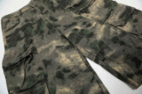 DAXUEN Wide-leg camouflage cargo shorts with multiple pockets