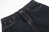 DAXUEN Wide-leg denim jeans with unique patches