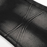 DAXUEN Faded wide-leg jeans in washed denim finishes