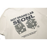 DAXUEN Oversized short-sleeved t-shirt with graphic print