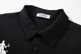DAXUEN Short sleeve polo shirt with graphic designs